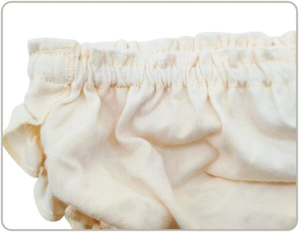 Girls Underwear Training Pants 3 Packs - Kids Frilly Knickers Baby Boys Toddler Nappy Pants Cotton Boyshort Boxers Briefs Bloomers Training Pants Ruffle Panties Diaper Cover - Image 4