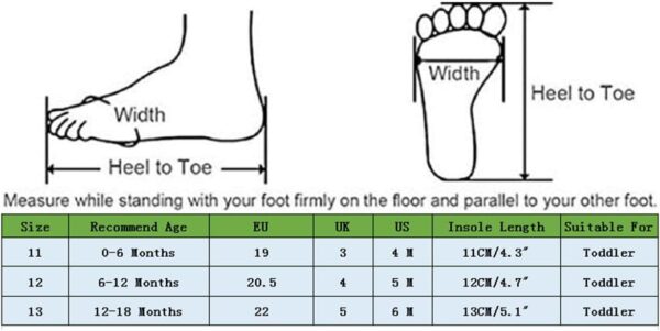 Baby Girls First Walking Shoes with Bowknot Soft Sole Newborn Glitter Loafers Flat Shoes Anti-Slip Princess Wedding Dress Mary Jane Shoes Infant Toddler Prewalker Crib Shoes 0to2 Years - Image 6