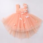 Toddlers Flower Girls Dress Kids Baby A-line Butterflies Decorate Sleeveless Tutu Dress for Princess Party Wedding Birthday Bridesmaid - Image 5