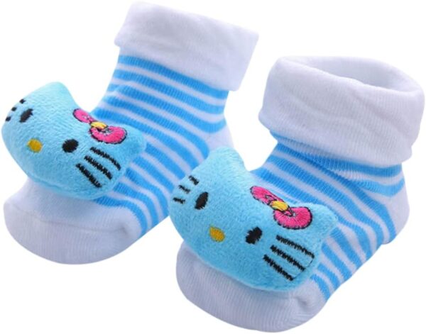 Baby Socks with Grips for Newborns and Toddlers, Non-Slip Toddler Socks, Infant, Boys and Girls, Soft Cotton Baby Socks 0-3,3-6, 6-12, 12-18 Months, Toddler Slipper Socks - Image 5