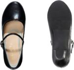 Princess Shoes Girls' Mary Jane Shoes - High Heel Girls Party Shoes - Wedding Party Girls Communion Shoes Ides Flower Girl Shoes - Versatile Flat Shoes - Image 8