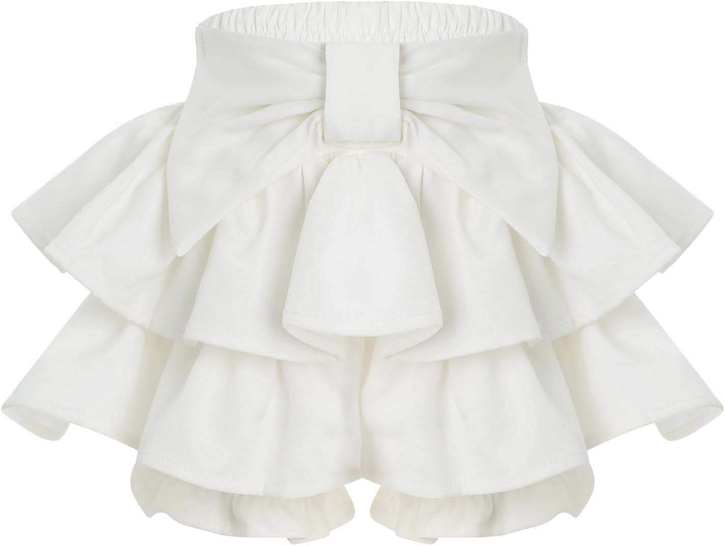 51mCbMvVADL._AC_SL1500_.jpg Aiihoo Kids Girl Cute Ruffle Tutu Dress Shorts Toddler Baby Bloomers Summer Vintage Pettipants - Image 1