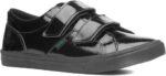 Kickers Kody Girls Black Leather School Shoe - Image 8