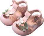 Girls Sandals Size 2 Toddler Baby Girl Shoes Breathable Shoe Dew Toe Shoe Bag Head Sandals Girl Sandals Baby Soft Shoe Sandals for 0 to 3 Years Toddler Swim Shoes