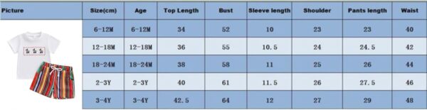 Toddler Kid Girls Summer Outfit Animal Embroidery Short Sleeve Top Colorful Stripes Elastic Waist Shorts Set 2Pcs Clothes Set - Image 7