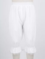 Kids Baby Girls Edwardian Victorian Pantaloons Lace Trim Bloomer Fancy Dress Pumpkin Pants Underpant - Image 2