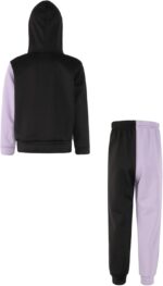 MSemis Kids Girls Butterfly Print Hoodie Sweatshirt with Trousers Clothes Set Fall Winter Warm Outfit - Image 4