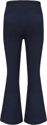 Panegy Girls Fleece Lined Flared Pants Thermal Warm Leggings Stretchy Dance Yoga Bell Bottoms Padded Bootcut Tights Full Length Trousers