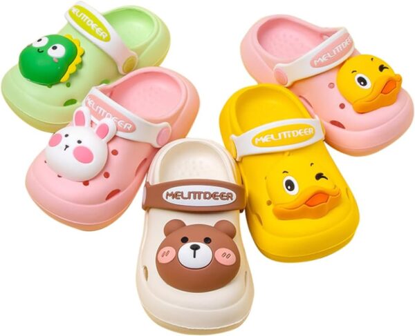 DRECAGE Kids Clogs Garden Shoes Girls Boys Lightweight Mules Beach Pool Shower Toddler Slippers Children Summer Sandals - Image 6