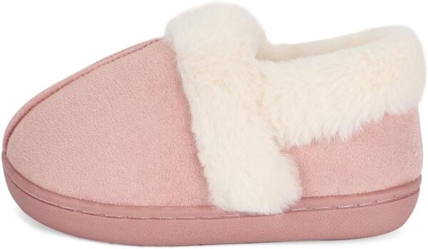 LACOFIA Kids Boys Girls Winter Slippers Children Memory Foam Slipper Warm Fleece Anti-Slip Home Shoes - Image 3