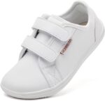 HOBIBEAR Kids Wide Barefoot Shoes Boys Girls Minimalist School Trail Running Walking Sneaker