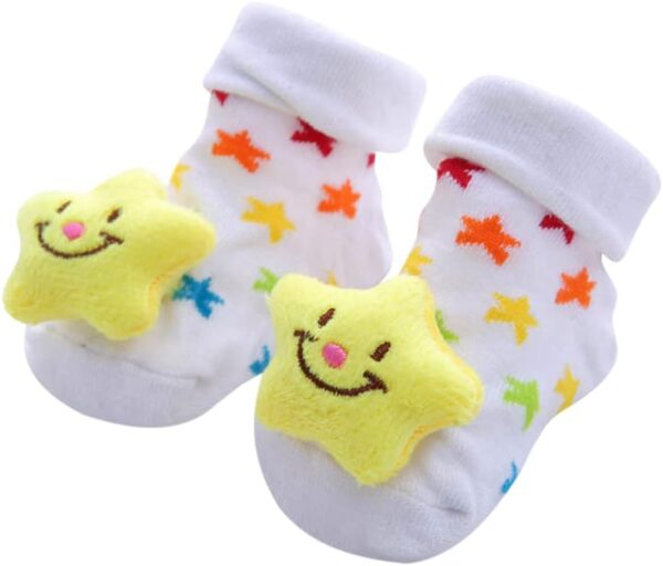 Baby Socks with Grips for Newborns and Toddlers, Non-Slip Toddler Socks, Infant, Boys and Girls, Soft Cotton Baby Socks 0-3,3-6, 6-12, 12-18 Months, Toddler Slipper Socks - Image 6