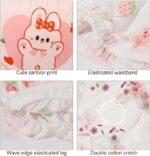 4Pcs Toddler Underwear, Infant Baby Girl Cute Bloomer Knickers, Cotton Comfortable Bloomer, Soft Breathable Shorts Panties Underwear Diaper Covers - Image 3