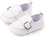 MASOCIO Baby Boys Moccasin Shoes Infant First Walking Soft Sole Anti-Slip Casual Flats Crib Shoes - Image 2