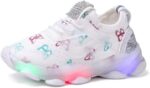 SRTUMEY Clearance Toddler Baby Athletic Trainers Kids Boys Girls Led Light Up Luminous Sneakers Children Non-Slip Sport Shoes Running Shoes - Image 4
