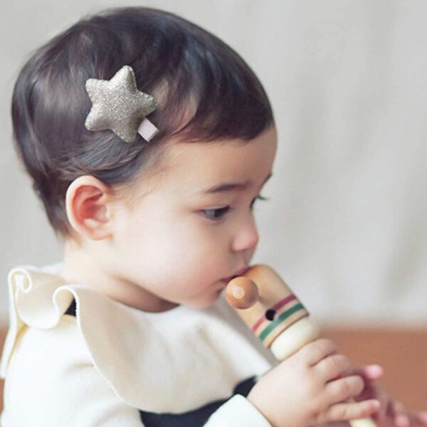 54 PCS Baby Hair Clips Set for Little Girls，VEGCOO Hair Rops Barrettes, Baby Girls Hair Accessories for Baby Girls Toddlers Kids Children as Birthday Christmas Children's Day Gift - Image 6