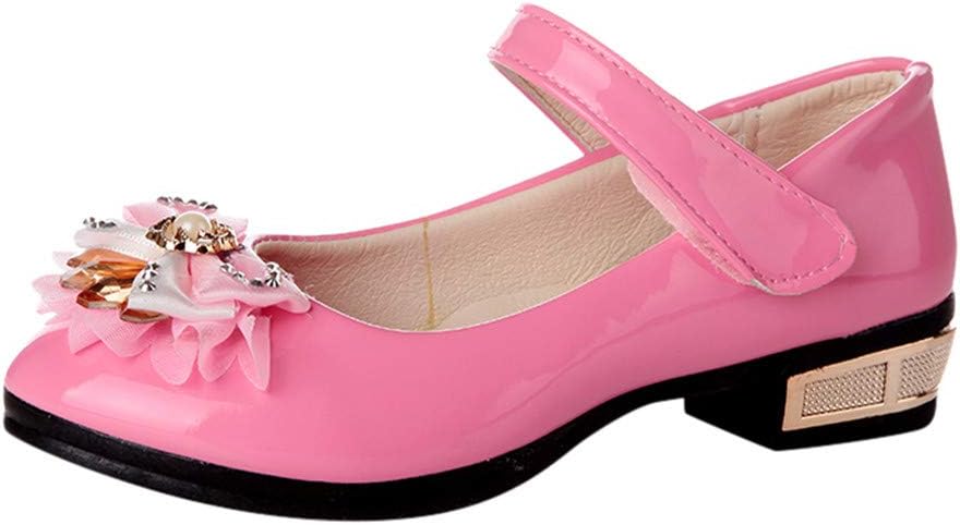 51zkvh8m3mL._AC_SL1024_.jpg IQYU Beach Sandals Open Toe Open Toe Pumps Shoes Girls Beach Sandals Summer Kids Floor Socks Baby Shoes 1-2 Years Non-Slip Sandals for Girls Bowknot Princess Shoes, pink, 4 Years - Image 1