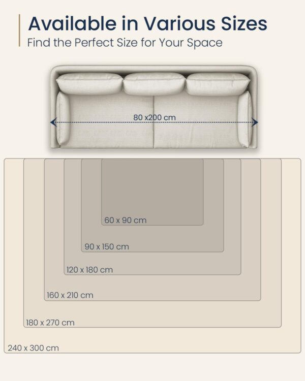 90x150 cm Modern Abstract Rugs Living Room Non-Slip Soft Low-Pile Washable Rug for Hallway, Bedroom, and Kitchen-Blueblack - Image 5