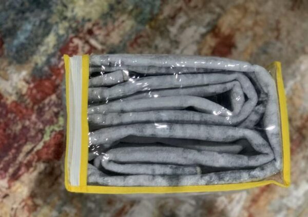 Homcomodar Living Room Rugs 122x170cm Large Grey Carpet for Bedroom Washable Area Rugs Non Slip Low Pile Carpet for Living Room Dining Room Kid’s Room Nursery - Image 13