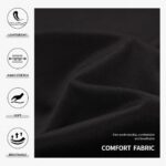 Mens Polo Shirts Casual Solid Color Long Sleeve T-Shirt Golf Tops - Image 5