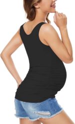 Love2Mi 3 Pcs Maternity Top Maternity Clothes Maternity Top Maternity Shirt - Image 3