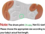 CHENSIYU Boys Shoes Size 4 Big Kid Baby Flowers Girls Shoes Sandals Toddler Infant Kids Baby Shoes Shoes Rainbow - Image 5