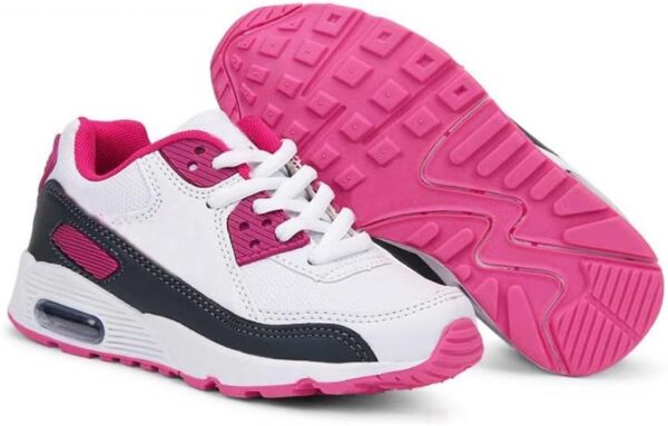 Daclay Kids Trainers Boys Girls Black Running Shoes Walking Outdoor Sports Sneakers 9 Toddler 5 Big Kid - Image 3