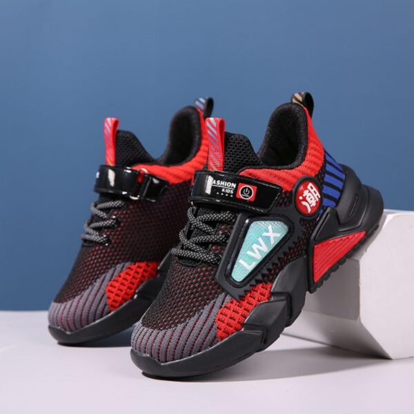 Boys Basketball Shoes Boys Sneakers Men's Basketball Shoes Lining High Top Sport Shoes for Unisex Kids - Image 4