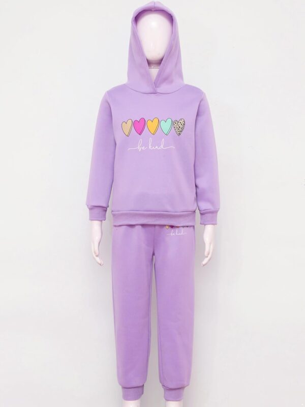 Teen Girl Clothes Long Sleeve Hoodie Tops with Stretch Pants Fashion Spring Fall Outfit 2 Pcs Outfits - Image 5