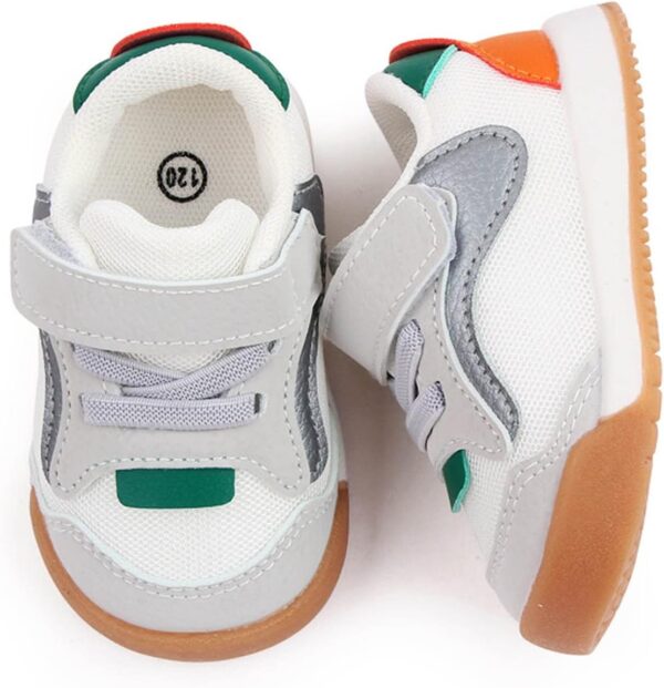 Clearance UK Toddler Shoes Baby Boys Girls Cute Fashion Breathable Mesh Non-Slip Soft Bottom Sports Casual Shoes - Image 7