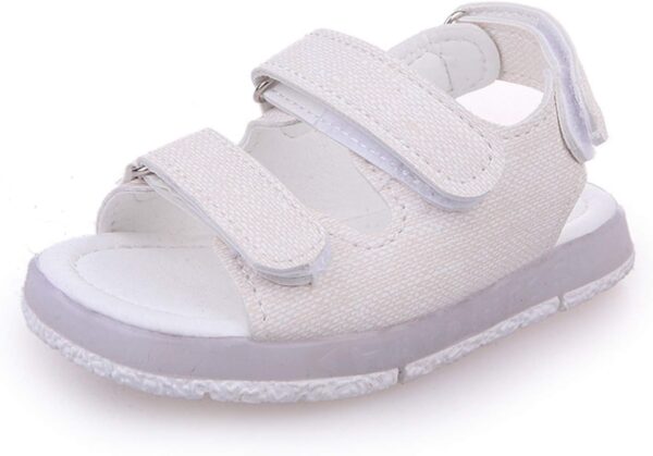 SRTUMEY Toddler Girls LED Light Up Sandal Kids Boys Flashing Sandals Summer Outdoor Unisex Child Sport Sandals Athletic Shoes - Image 2