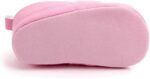 LONSOEN Baby Girls Boys Loafers Prewalker Moccasin Crib Shoes Pink Size: 0-6 Months Infant - Image 5