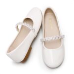 DREAM PAIRS Girls Flower Girl Dress Shoes Sparkling and Comfortable Flat Shoes for Girls to Slip On Wedding Party - Image 5
