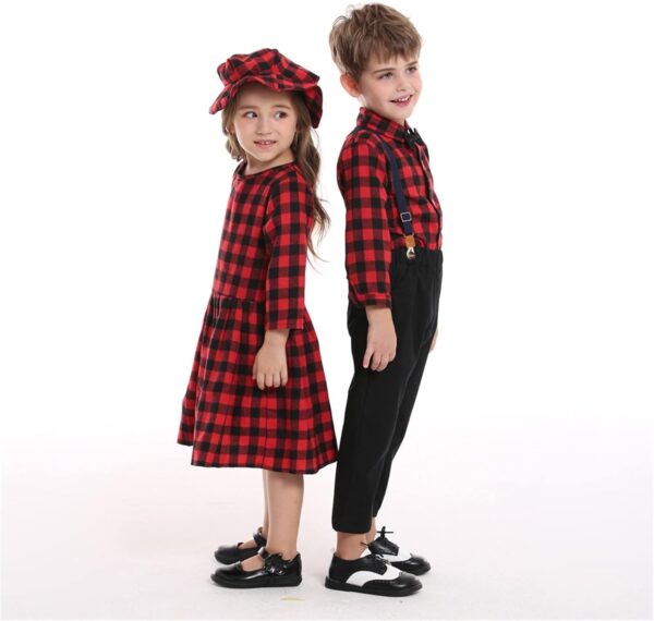 CHENSIYU Kids Boys Girls Black Joggers Girls Baby Grey Joggers Toddler Classic Bloomer Joggers Kids Grey Sweatpants Halloween Clothes Christmas Outfits for Girls - Image 5