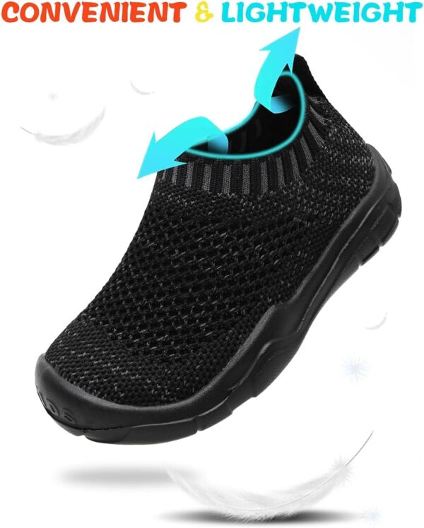 JIASUQI Toddler Shoes Boys Girls Slip On Shoes Kids Lightweight Breathable Sneakers - Image 6