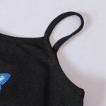 LIKCAISA Girls 2 Piece Outfits Cute Kids Sleeveless Bodycon Cami Dress & Long Sleeve Tops Crop Set for Teen Girls Party Clothes Summer Christmas Clothing Teenage Girls School Preppy Butterfly Dresses - Image 8