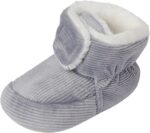 Baby Boy Booties 6 12 Months Baby Outdoor Boots Soft Warm Shoes First Cotton Walkers Boys Girls Boots Baby Infant Plush Snow Baby Shoes Winter Snow Boots for Kids Infant Trainers Boots