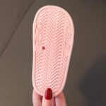 HAOLEI Baby Girls Slide Sandals Strawberry Print Soft Sole Slip On Sliders Thick Bottom Cloud Sliders Summer Slippers Beach & Pool Shoes for Toddlers Children Kids 2-10 Years - Image 5
