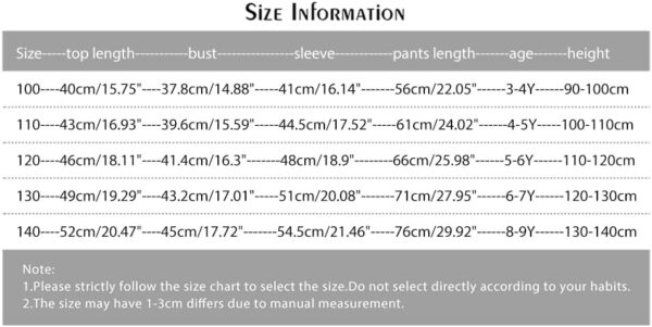 Valcatch Kids Girls Outfits Clothes Set Cute Bowknot Print Contrast color Long Sleeve Cotton Shirt Jumper Pullover Tops Sweatshirt Pants Spring Fall 2 Piece Clothing Set 3-9 Years - Image 6