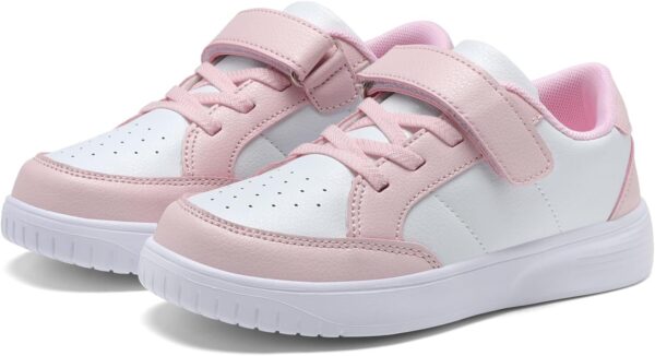 RTOUNT Unisex Kids Trainers Boys School Walking Tennis Shoes for Girls Running Adjustable Strap Sneakers - Image 7