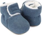 MASOCIO Baby Boys Girls Winter Warm Booties Infant Soft Sole Boots Anti-Slip Booties - Image 6