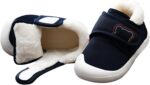 Clearance UK Baby Toddlers Winter Warm First Walking Shoes 1-3Y Boys Girls Casual Sneakers Cosy Fleece Lined Antislip Sole Lightweight Toddler Shoes