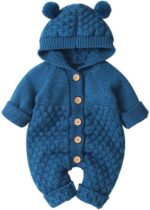 Newborn Baby Boy Girl Clothes,Girls Athletic Outfit Newborn Baby Clothes Unisex Newborn Family Picture Outfits Knit Newborn Infant Romper Strawberry Paja