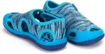 Hitmars Boys Sandals Open Toe Girls Sandals Sports Summer Kids Trekking Shoes Breathable Beach Pool Camouflage Knit Blue Pink Purple Size 4-12 UK Child - Image 6