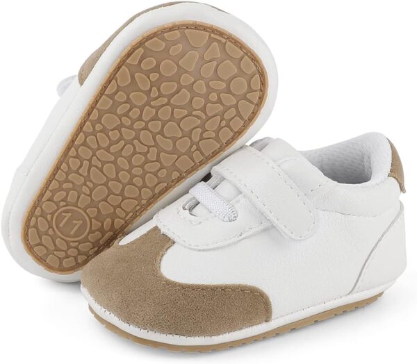 MASOCIO Baby Boy Girl First Walking Shoes Infant Anti Slip Trainer Sneakers - Image 4