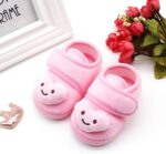 IQYU Newborn First Hiking Shoes Baby Girls Boys Toddler Shoes Girls Baby Shoes 0 6 Months Cotton Shoes Crawling Shoes Newborn 0 3 Months First Walking Shoes Baby Christening Shoes - Image 5