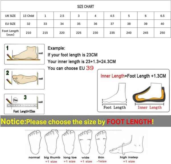 ENEN Kids Roller Skate Shoes for Boys Girls, Skateboarding Shoe Outdoor Parkour Shoes with 2-Wheels Unisex Retractable Skating Shoes for Children's Park Sports Walking - Image 7