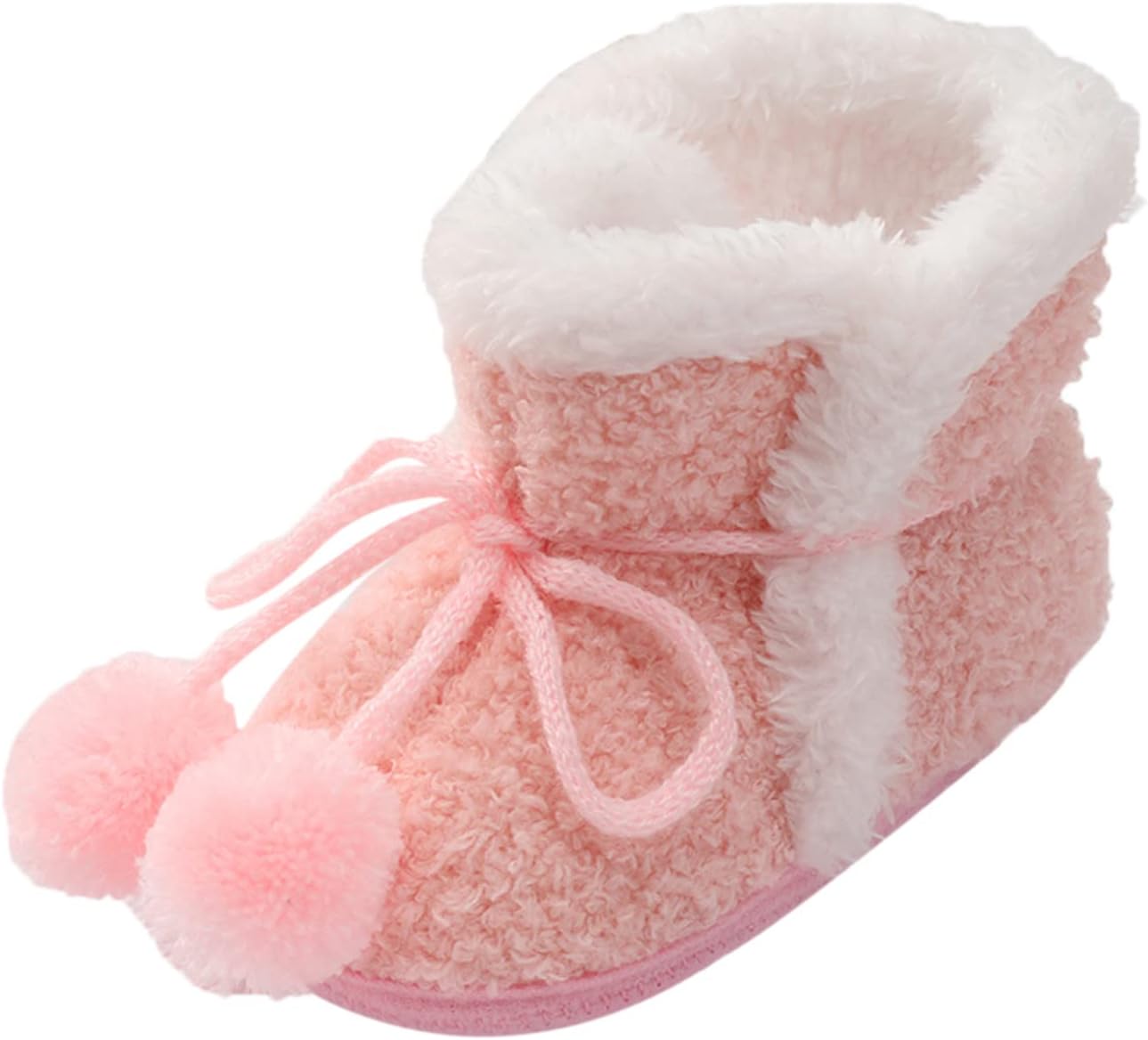 61721zEyHQL._AC_SL1500_.jpg TDEOK Baby Shoes Soft Baby Boys Girls Ankle Boots 3-6 Months Newborn First Hiking Shoes Snow Boots Slippers Baby Winter Children's Shoes Baby Shoes Toddler Shoes Fleece Warm Snow Boots - Image 1