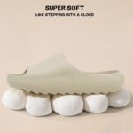 Jugsar Cloud Slides for Kids, Toddler Shower Slippers Children Bathroom Pool Sandals, Boys Girls Comfy Thick Sole Slippers, Summer Non-Slip Beach Shoes - Image 2