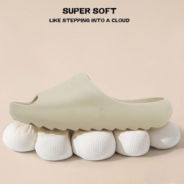 Jugsar Cloud Slides for Kids, Toddler Shower Slippers Children Bathroom Pool Sandals, Boys Girls Comfy Thick Sole Slippers, Summer Non-Slip Beach Shoes - Image 2